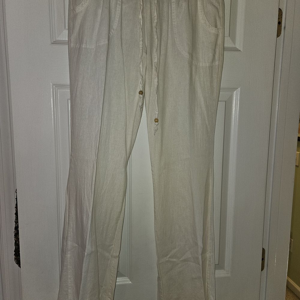 Love Tree Cream Joggers